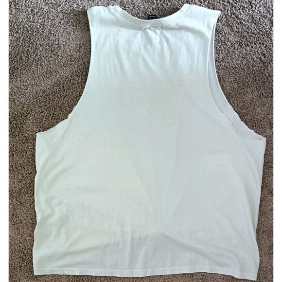 Forever 21 Cowgirl T-shirt Size 1X Sleeveless Pastel Green Rodeo Western Muscle - Picture 3 of 5